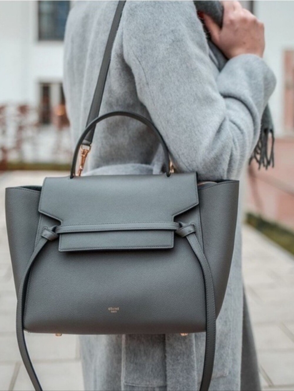 Celine MINI Belt Bag Gray - Picture 14 of 17